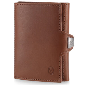 Slimpuro TRYO Slim Wallet 5 kariet vrecko na mince, 9,2 x 2,2 x 7,5 cm (Š x V xH), ochrana RFID