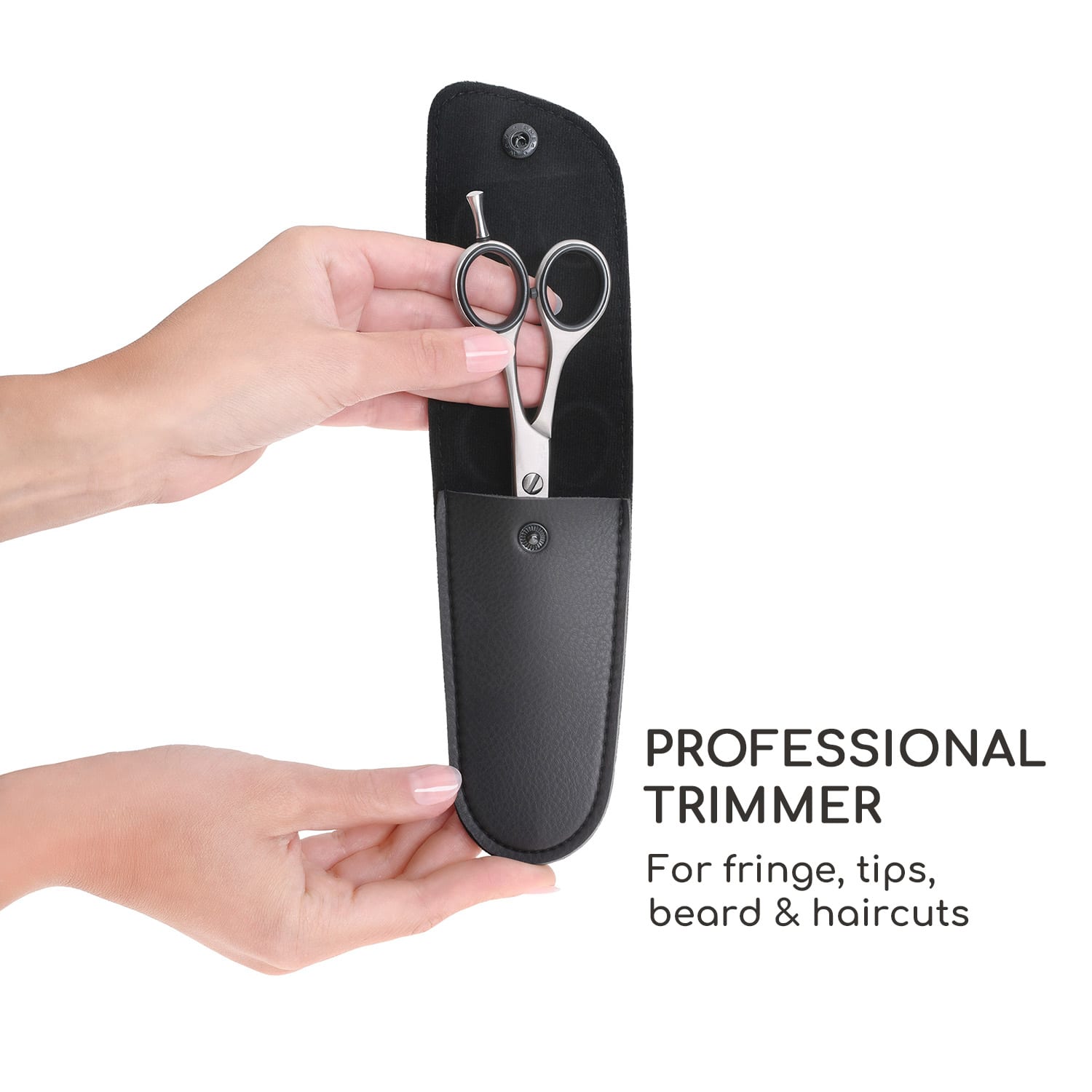 Blumfeldt Visionaire Premium, nožnice na strihanie vlasov, extra ostré, vrátane puzdra na nožnice – Obrázok 3