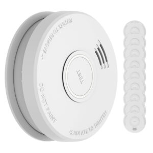 SHD by oneConcept Detektor dymu DOF19, plast, výstražný signál: 85 dB, 9V na batérie