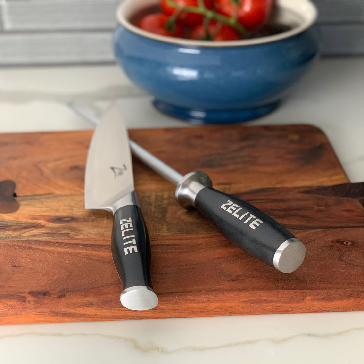 Zelite Infinity by Klarstein Comfort Pro, 10" ocieľka, 59 HRC, nehrdzavejúca oceľ, magnetická – Obrázok 4