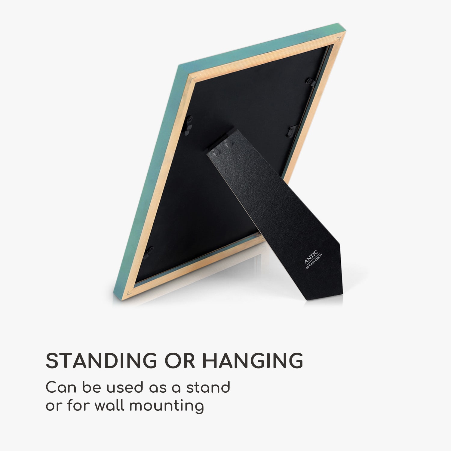 Casa Chic Lancaster, rám na obrázky, obdĺžnikový, DIN A4 fotky, pasparta, drevo – Obrázok 5