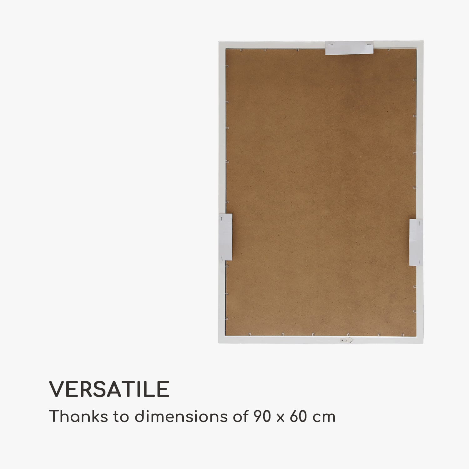 Casa Chic Arsenal, nástenné zrkadlo, pravé drevo, obdĺžnikové 90 x 60 cm – Obrázok 5