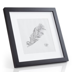 Casa Chic Cannon, rám na obrázky, štvorcový, fotky 24,4 x 24,4 cm, pasparta, pravé drevo