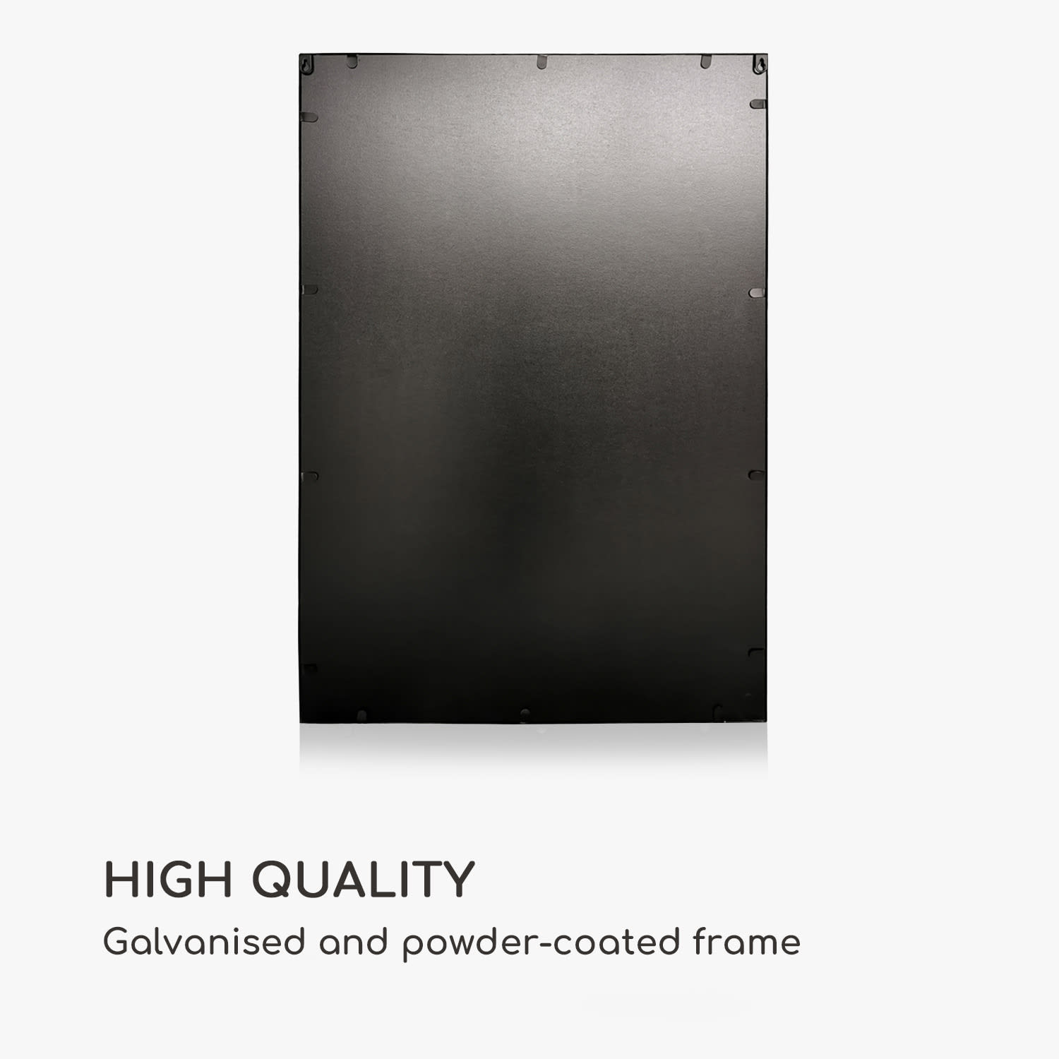 Casa Chic Croxley Nástenné zrkadlo v kovovom ráme obdĺžnikové 90 x 60 cm – Obrázok 5