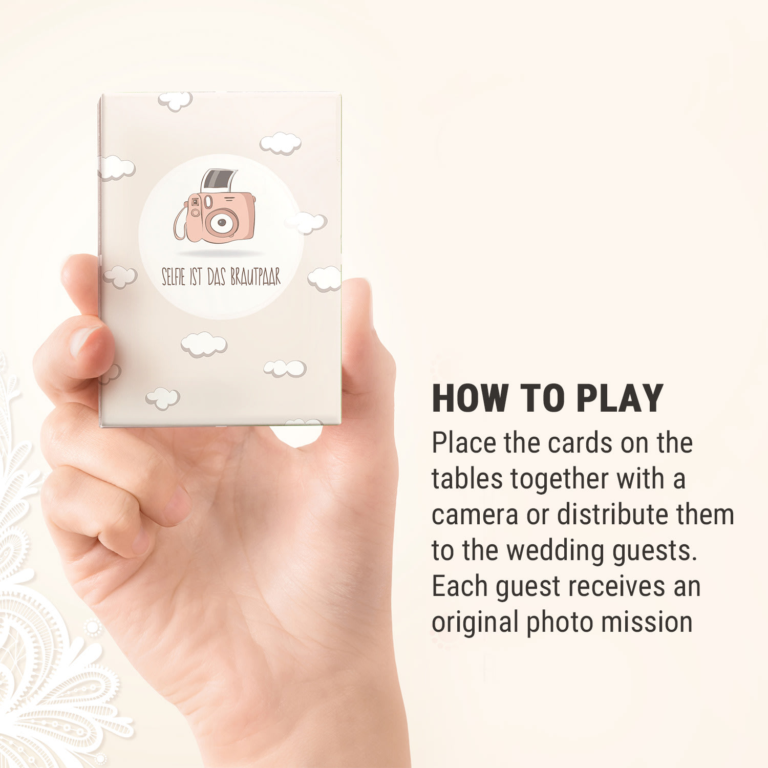 Spielehelden Selfie je nevesta a ženích Svadobná spoznávacia hra 55 kariet – Obrázok 5