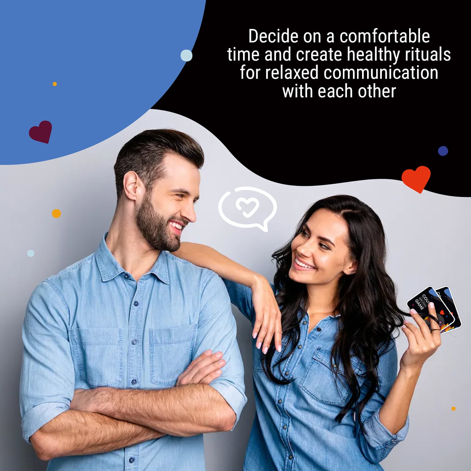 Spielehelden Couples Question Game - Nezabudnuteľné Rande kartová hra v anglickom jazyku – Obrázok 4