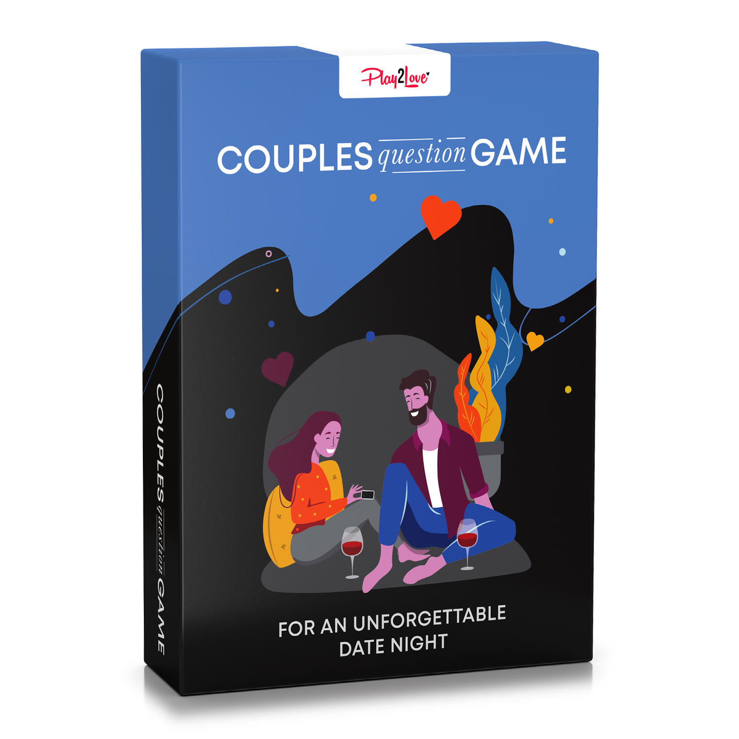 Spielehelden Couples Question Game - Nezabudnuteľné Rande kartová hra v anglickom jazyku