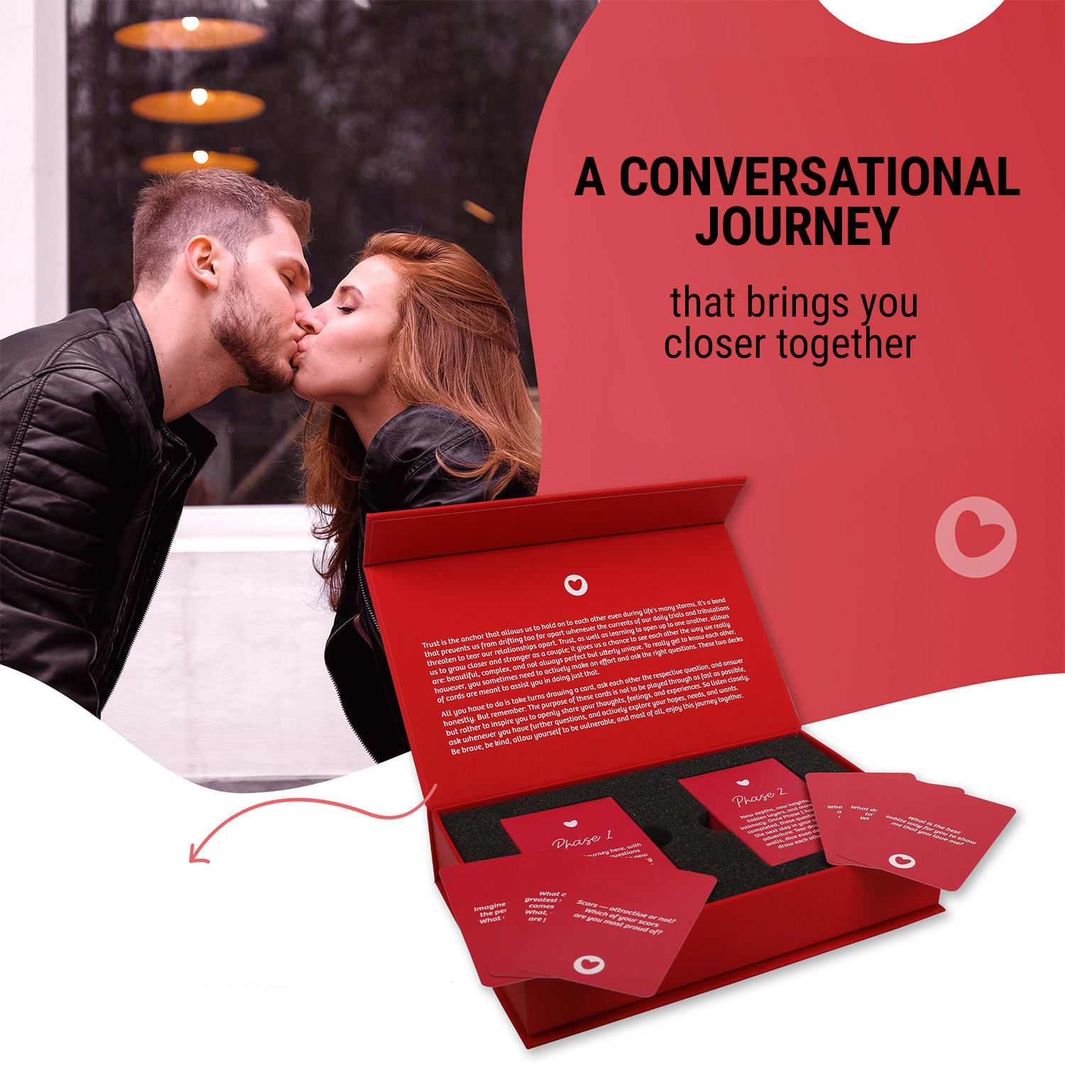 Spielehelden Láska & Dôvera - konverzačná cesta pre páry 100 vzrušujúcich otázok v anglickom jazyku – Obrázok 2