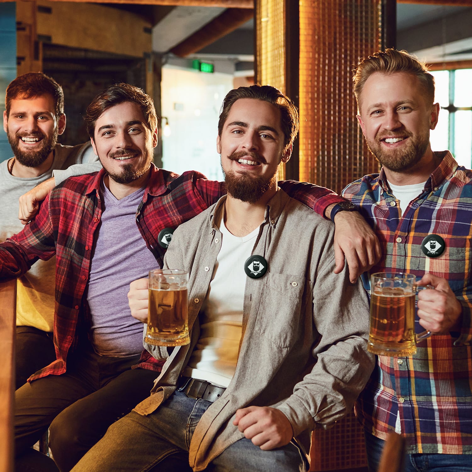 Spielehelden Odznaky Vintage Styla Rozlúčka so slobodou 12 odznakov 5,6 cm extra veľké Darček na dievčenskú rozlúčku so slobodou – Obrázok 2