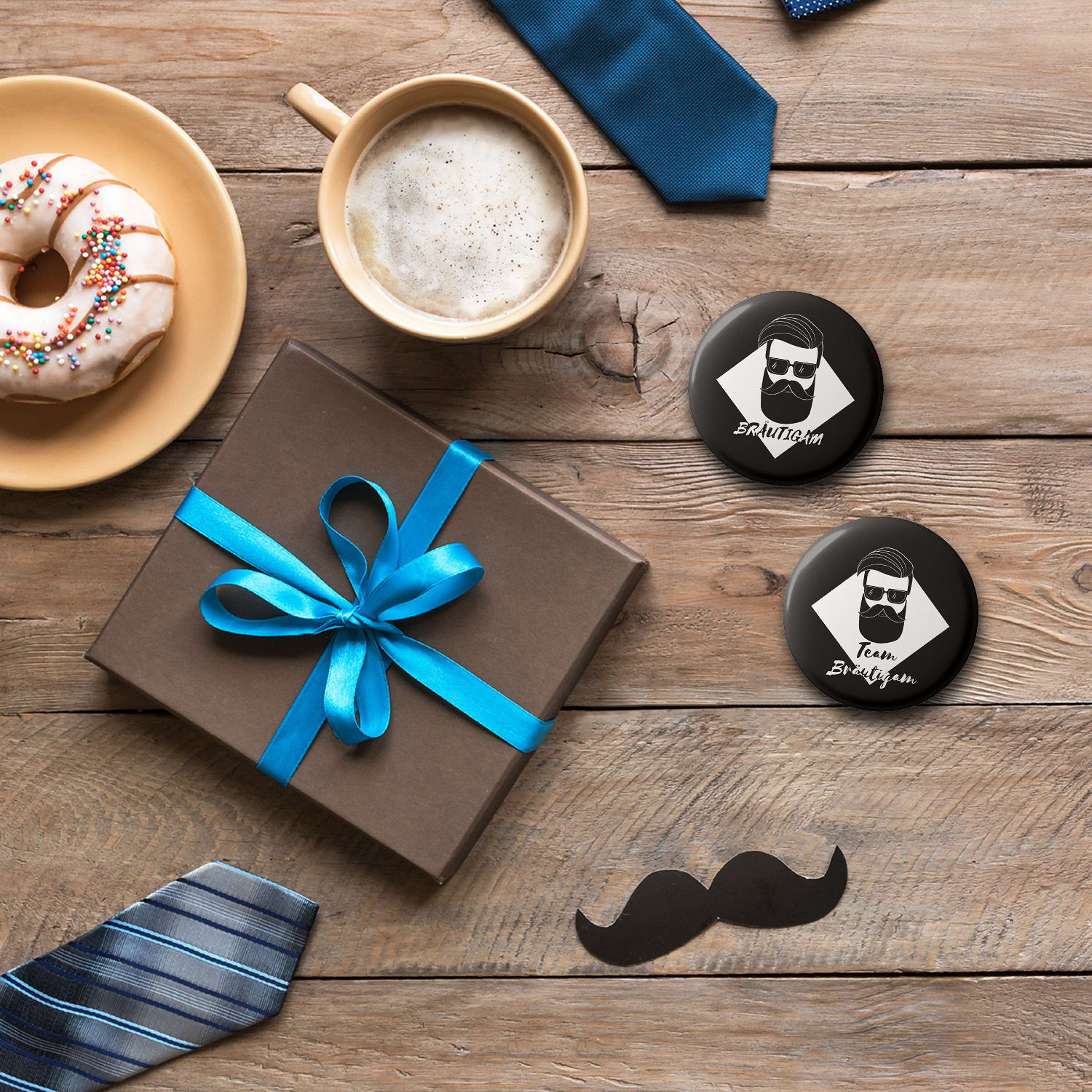 Spielehelden Odznaky Vintage Styla Rozlúčka so slobodou 12 odznakov 5,6 cm extra veľké Darček na dievčenskú rozlúčku so slobodou – Obrázok 4