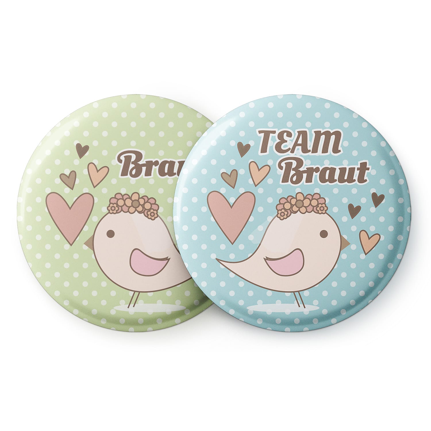 Spielehelden Odznaky Vogel I Dievčenská rozlúčka so slobodou 20 odznakov 5,6 cm extra veľké Darček na dievčenskú rozlúčku so slobodou