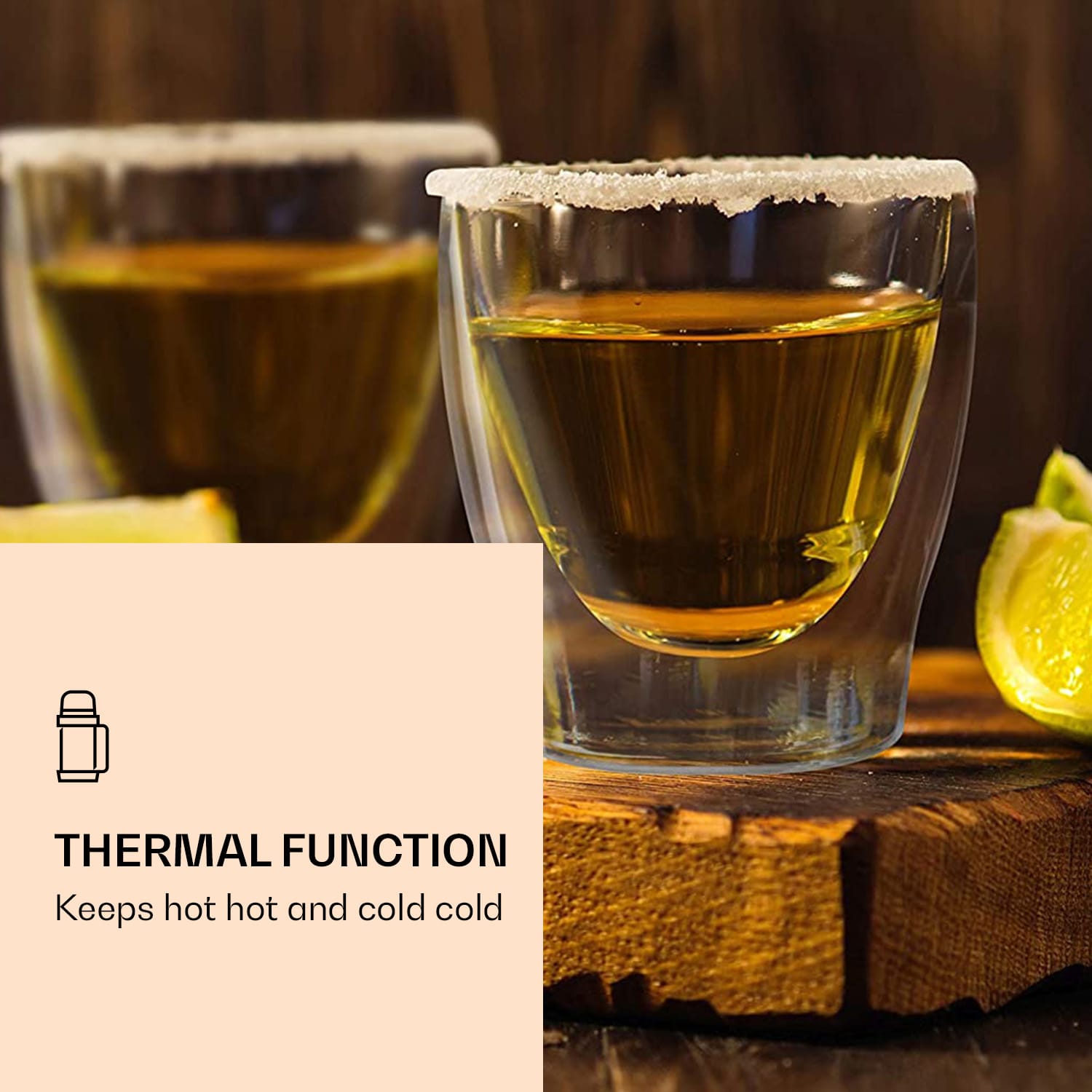 Feelino DUOS, dvojstenný pohár, 80 ml – Obrázok 4