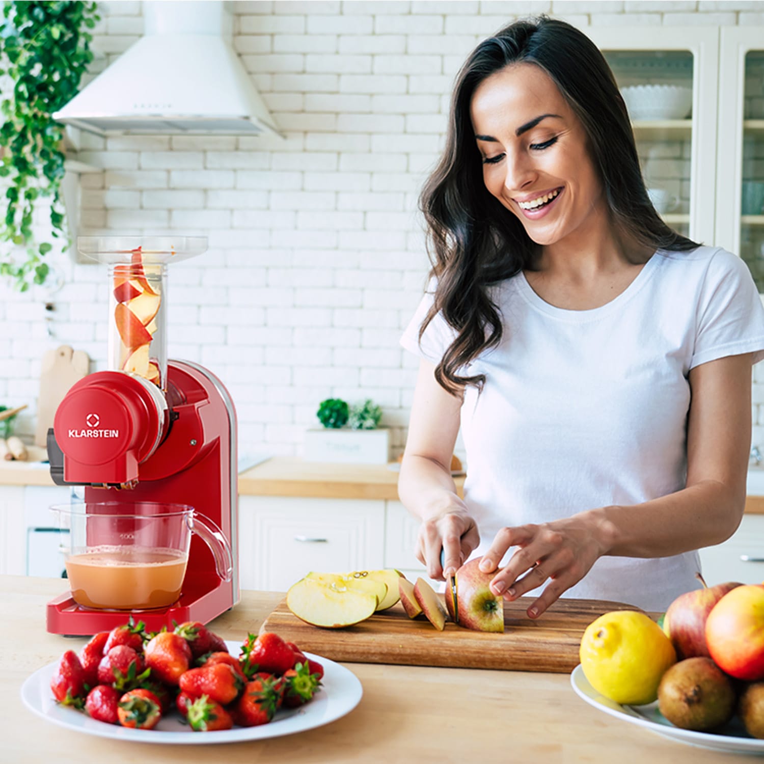 Klarstein Bella Elegance, odšťavovač, 200 W, 400 ml, bez BPA – Obrázok 2