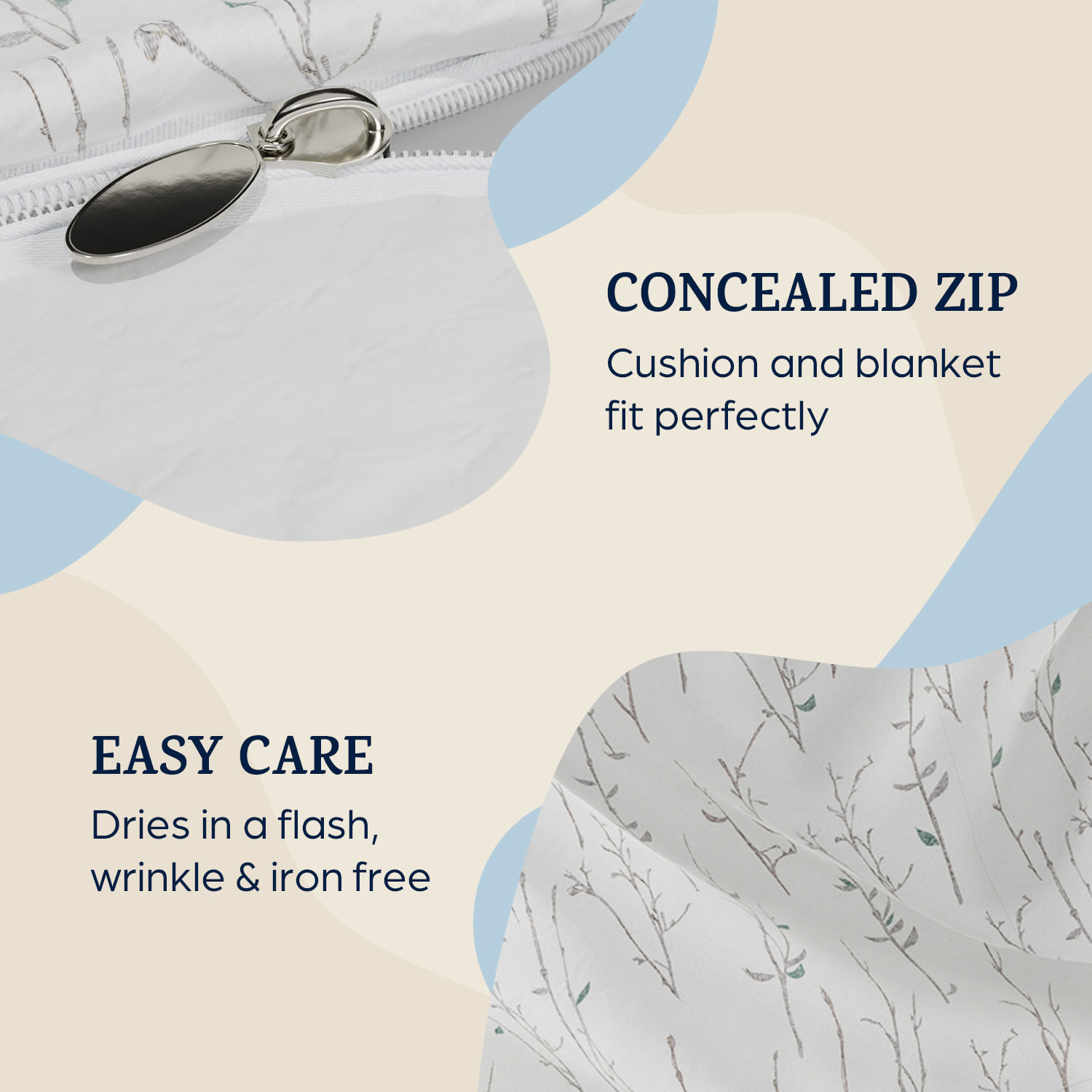 Sleepwise Soft Wonder-Edition, posteľná bielizeň, 240x220 cm, mikrovlákno – Obrázok 3