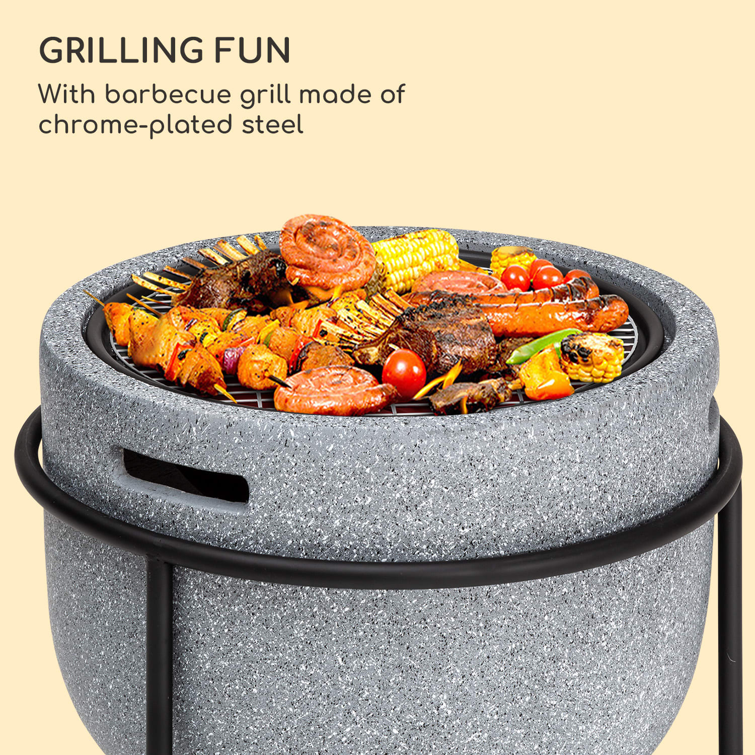 Blumfeldt Grail ohnisko s grilom – Obrázok 3