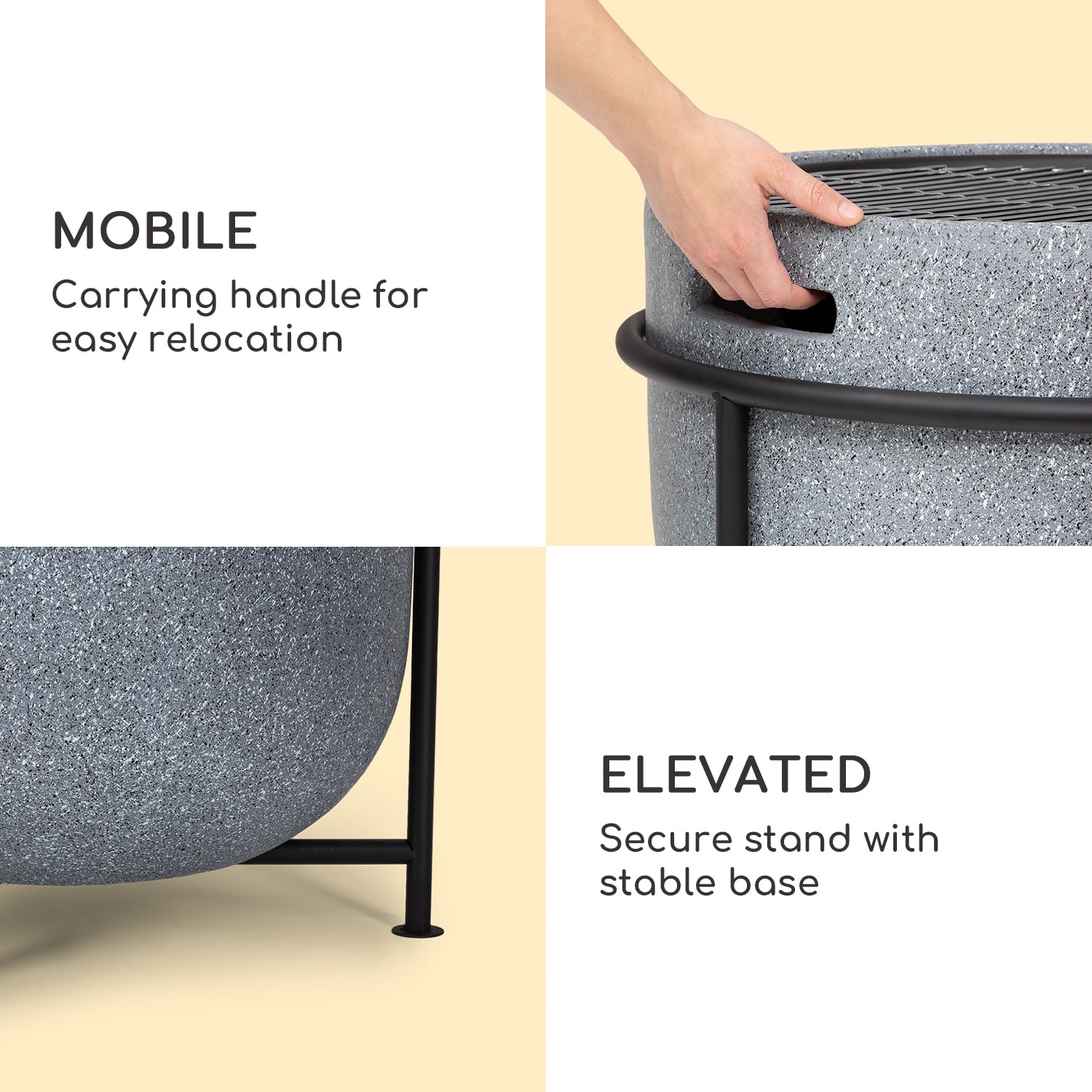 Blumfeldt Grail ohnisko s grilom – Obrázok 5