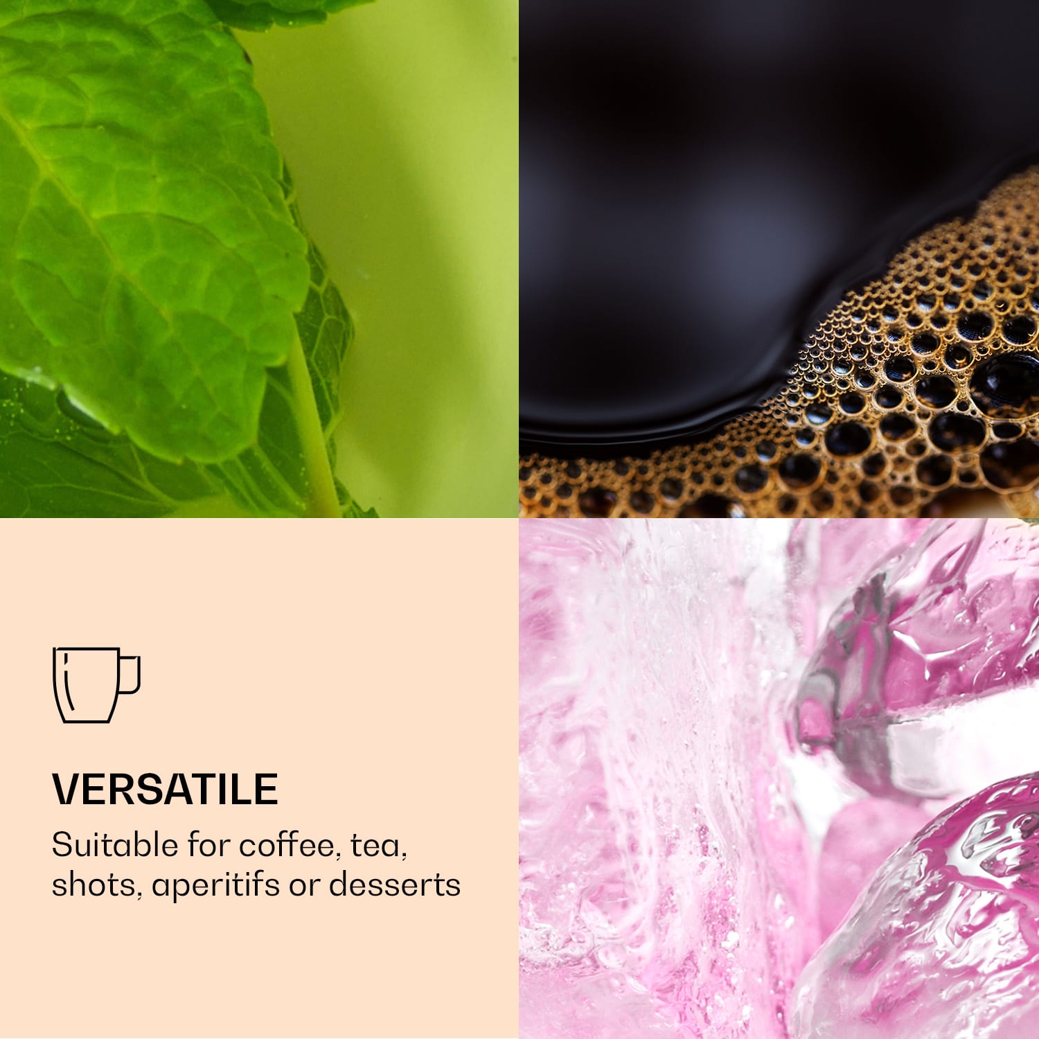 Feelino DUOS, dvojstenný pohár, 400 ml, vrátane lyžičky – Obrázok 5