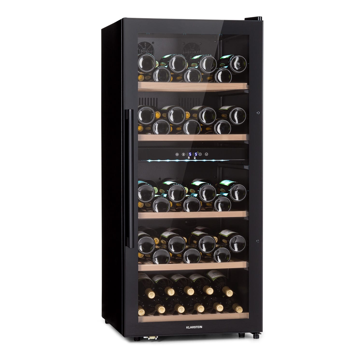 Klarstein Barossa 91 Duo, chladnička na víno, 204 l, 91 fl., 2 zóny