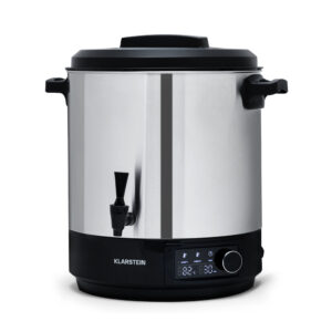 Klarstein Abbey 25, zavárací hrniec, dávkovač nápojov, 25 l, 100 °C, 180 min, nehrdzavejúca oceľ