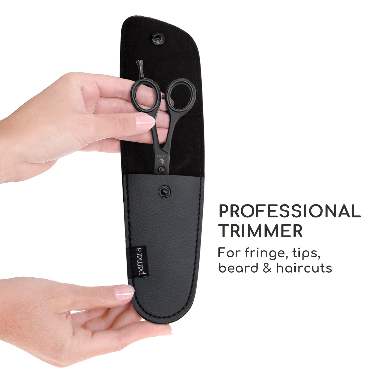 Blumfeldt Visionaire Premium, nožnice na strihanie vlasov, extra ostré, vrátane puzdra na nožnice – Obrázok 3