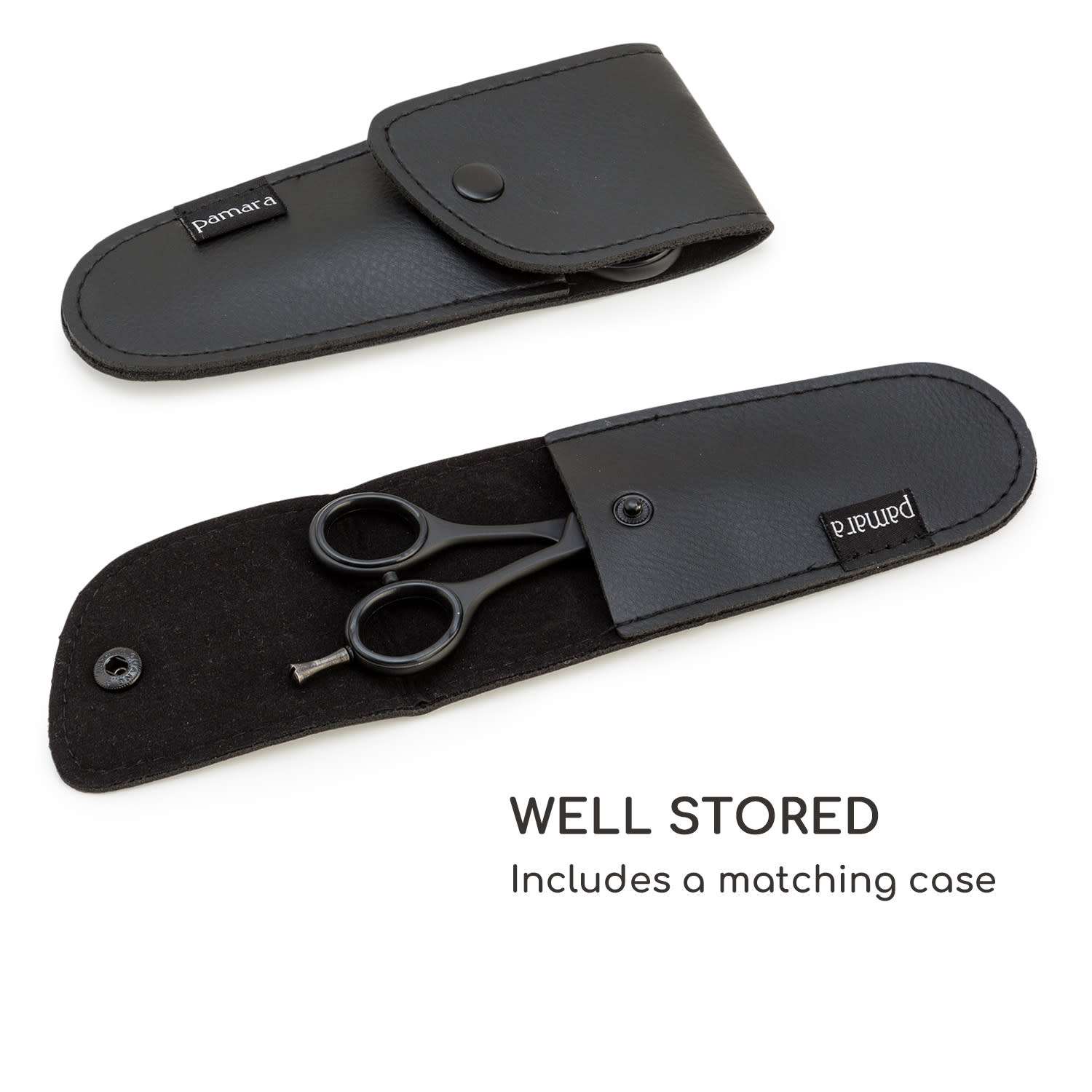 Blumfeldt Visionaire Premium, nožnice na strihanie vlasov, extra ostré, vrátane puzdra na nožnice – Obrázok 4