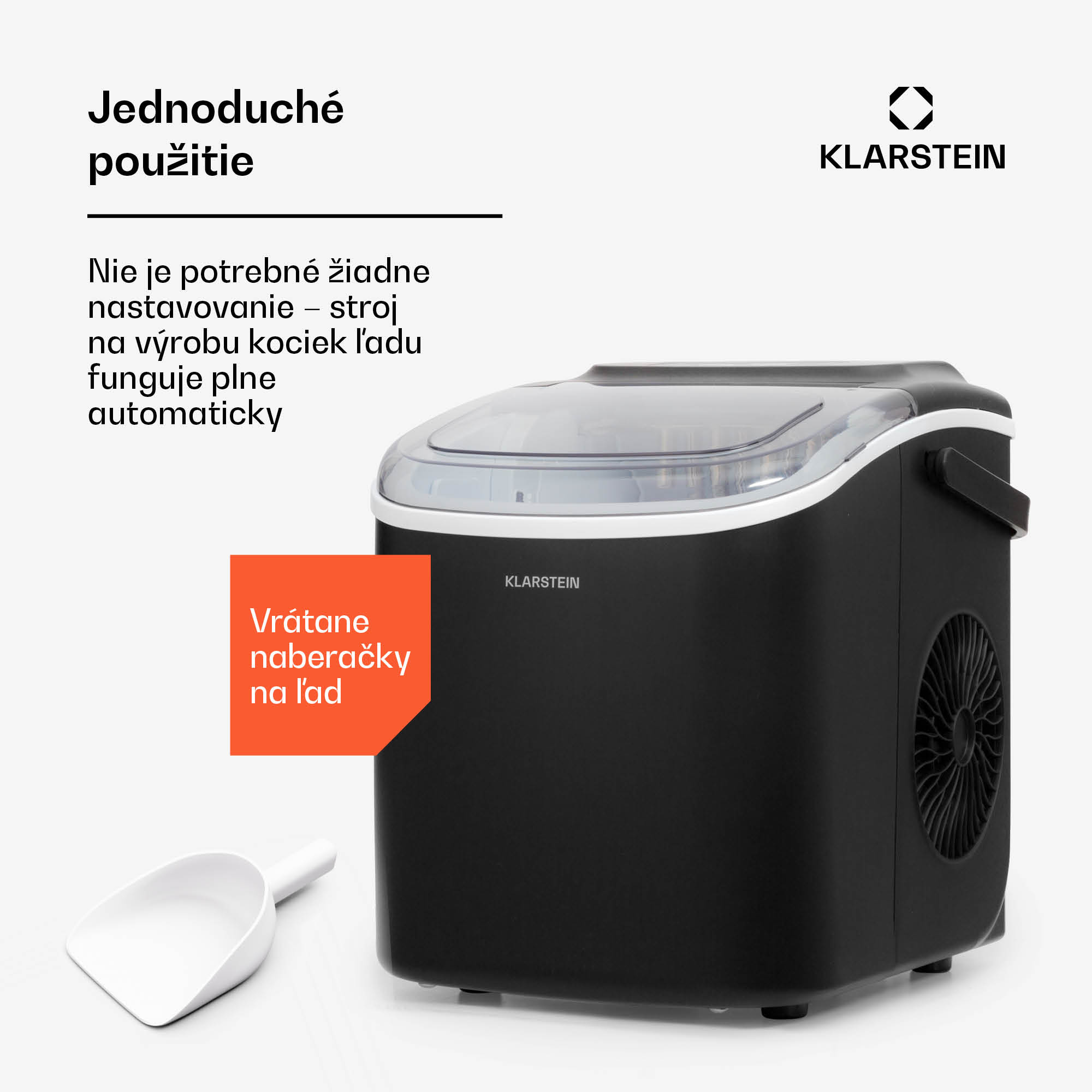 Klarstein Caldwell, výrobník ľadu, 12 kg/24 h, nádrž 1,3 l – Obrázok 4