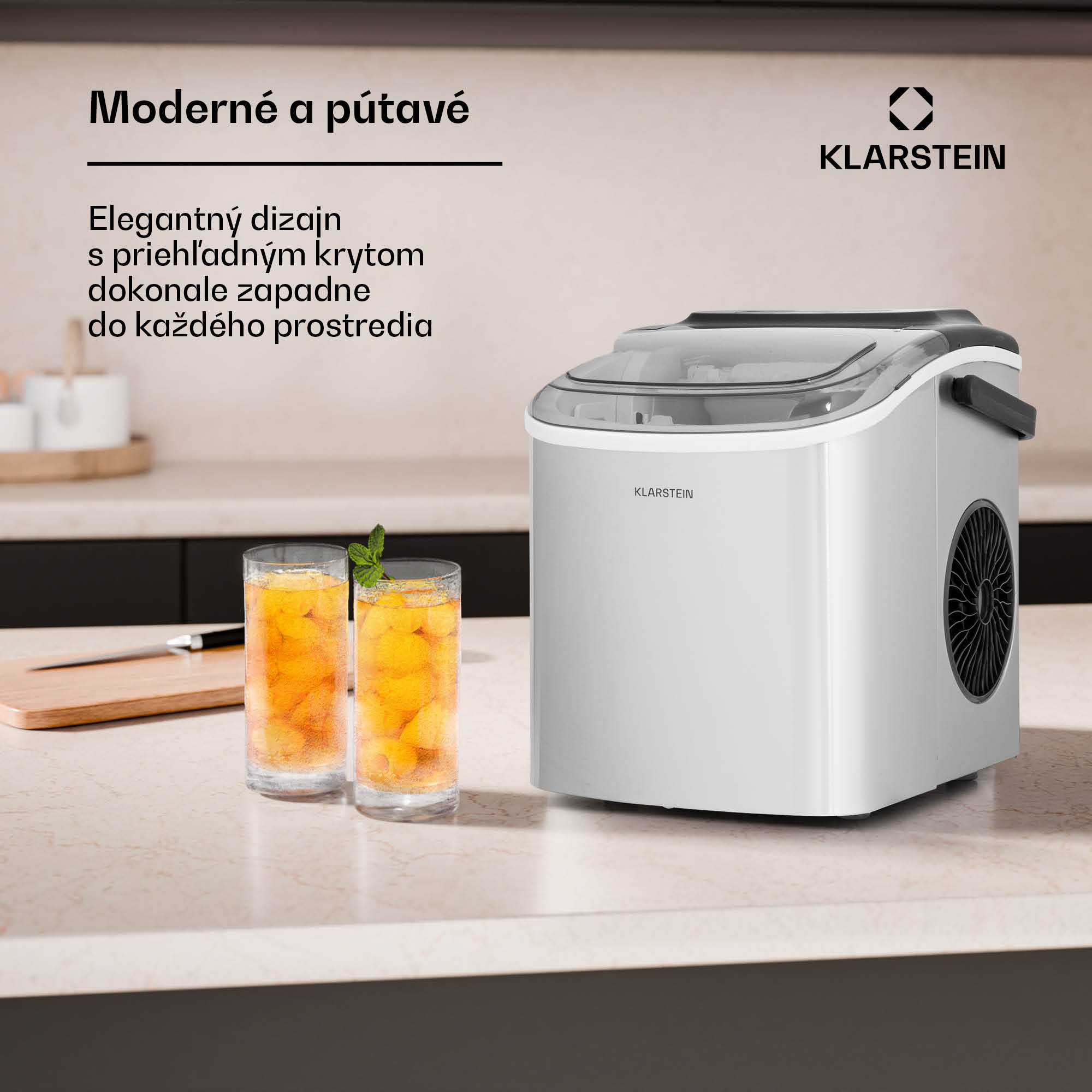 Klarstein Caldwell, výrobník ľadu, 12 kg/24 h, nádrž 1,3 l – Obrázok 5