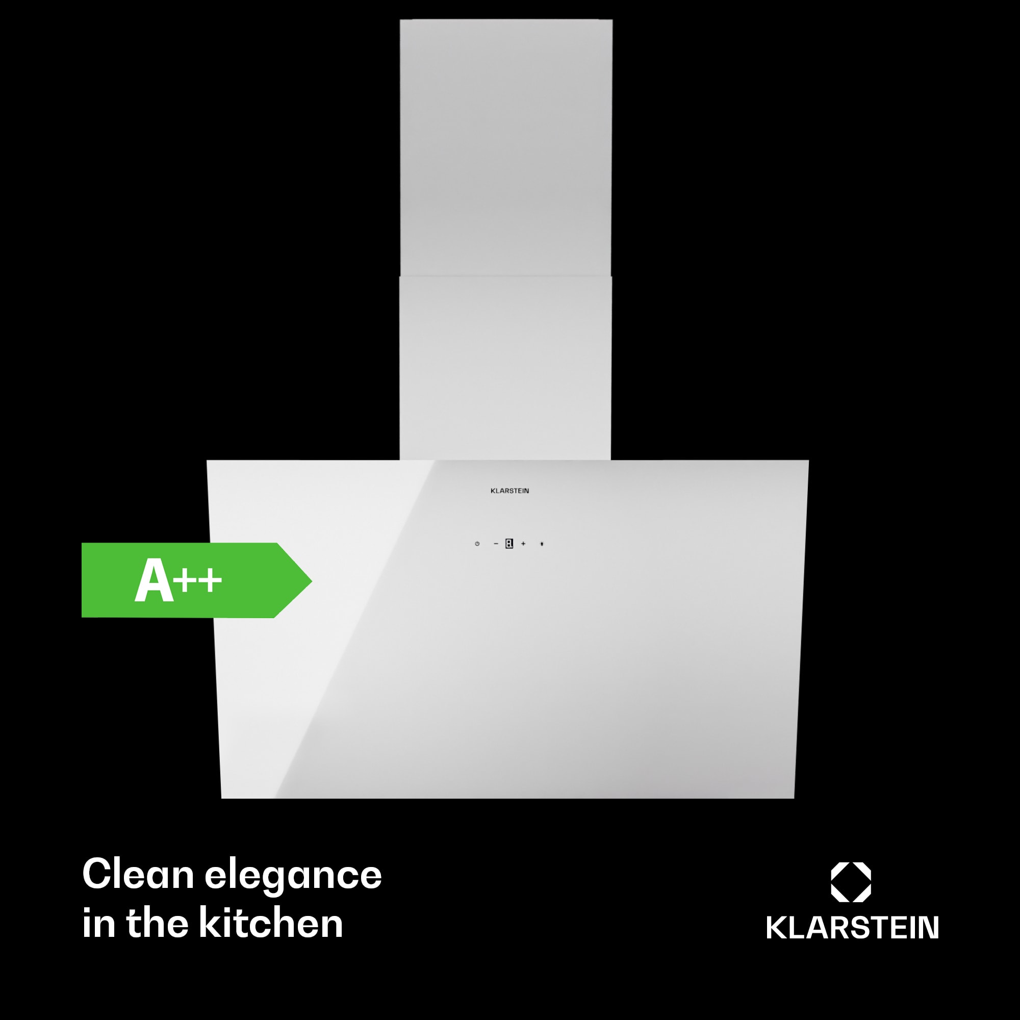 Klarstein Laurel 60, Digestor, 60 cm, odsávaný vzduch: 247 m³/h, LED dotyk – Obrázok 2