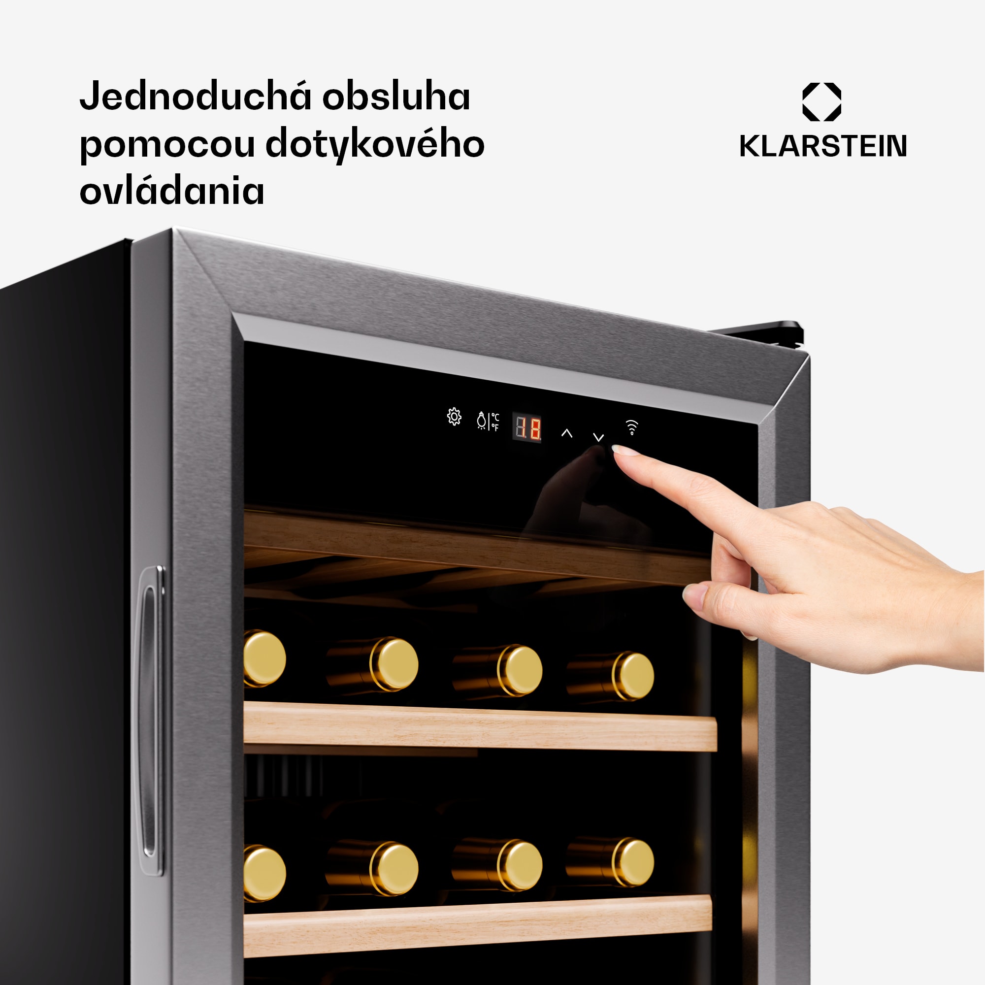 Klarstein Shiraz Premium Smart 24, chladnička na víno – Obrázok 5