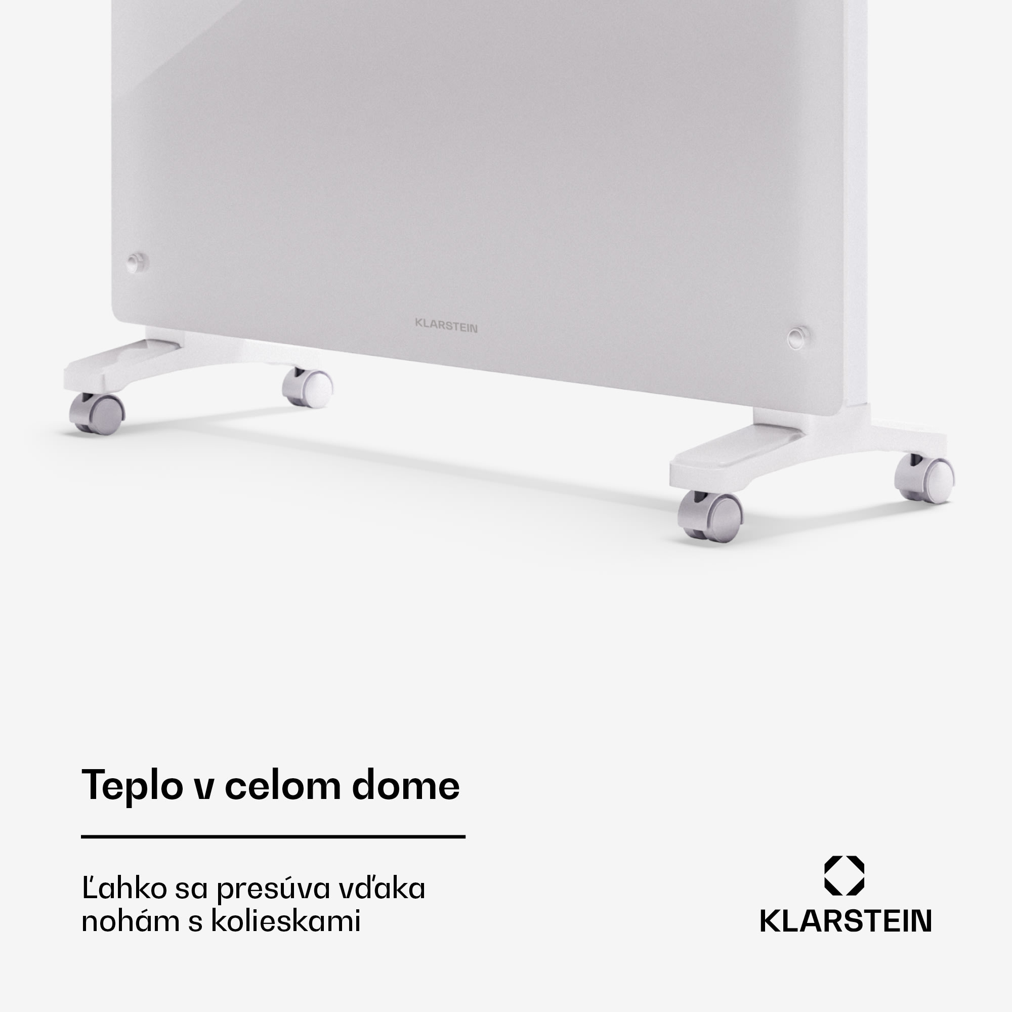 Klarstein Bornholm Smart 2500, konvektor, 2500W, WiFi, LED, IP24 – Obrázok 5