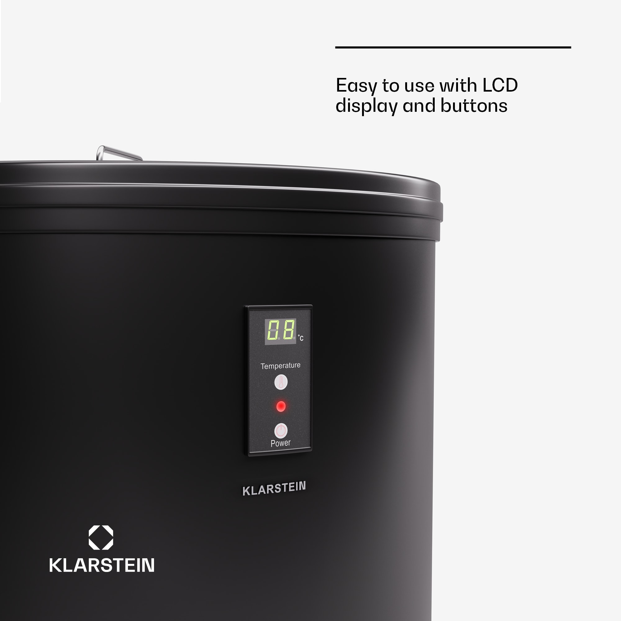 Klarstein Mr. Barbot 30, chladnička na nápoje, barová chladnička, 30 litrov, 0-16 °C, mobilná – Obrázok 4