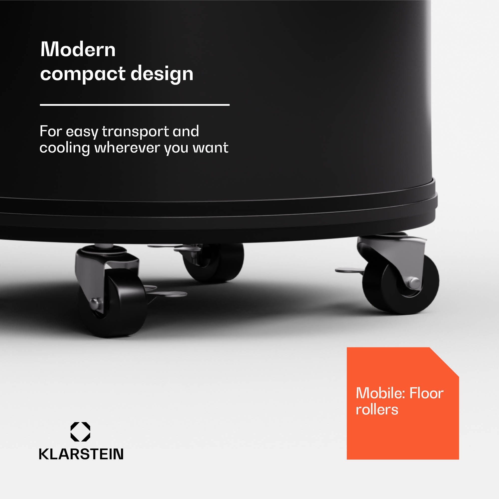 Klarstein Mr. Barbot 75, chladnička na nápoje, barová chladnička, 75 litrov, 0-16 °C, mobilná – Obrázok 4