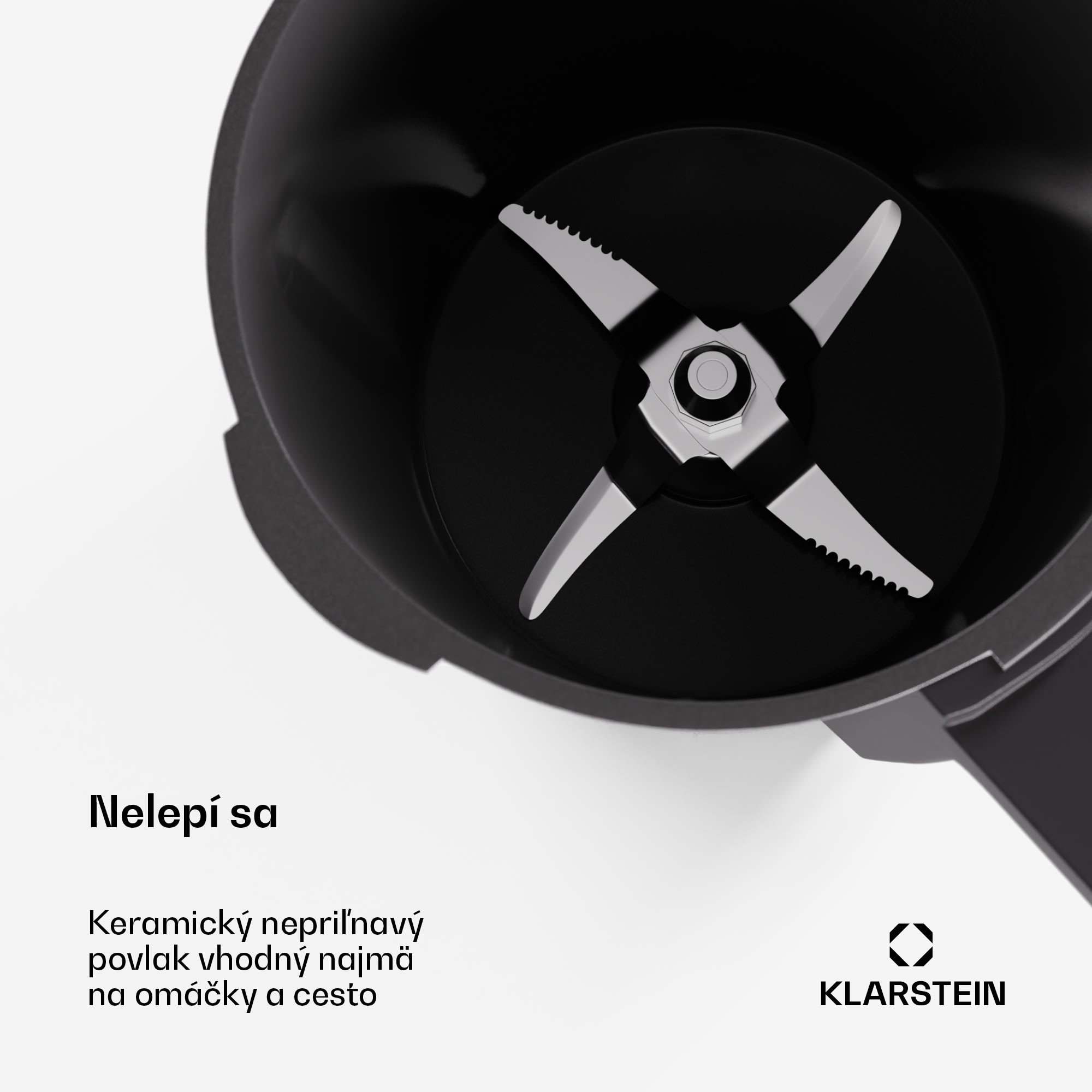 Klarstein Mixovacia nádoba, pre roboty Aria Smart, 3,2 l, príslušenstvo, nepriľnavý keramický povrch – Obrázok 3