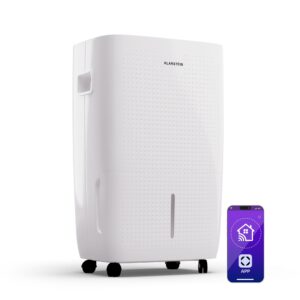 Klarstein DryFy Pro Connect Smart, Odvlhčovač vzduchu, WiFi, Kompresný, 60l/24h, 45-65m²
