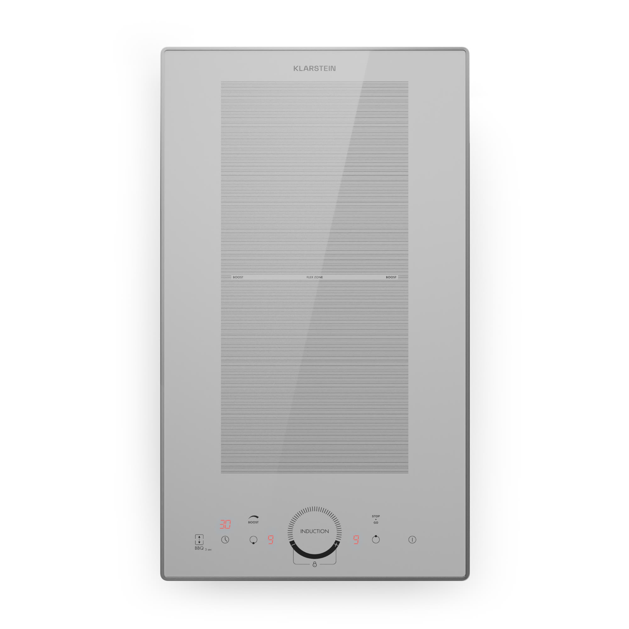 Klarstein Delicatessa Domino Prime, vstavaná indukčná varná doska, 2 zóny, 3500 W