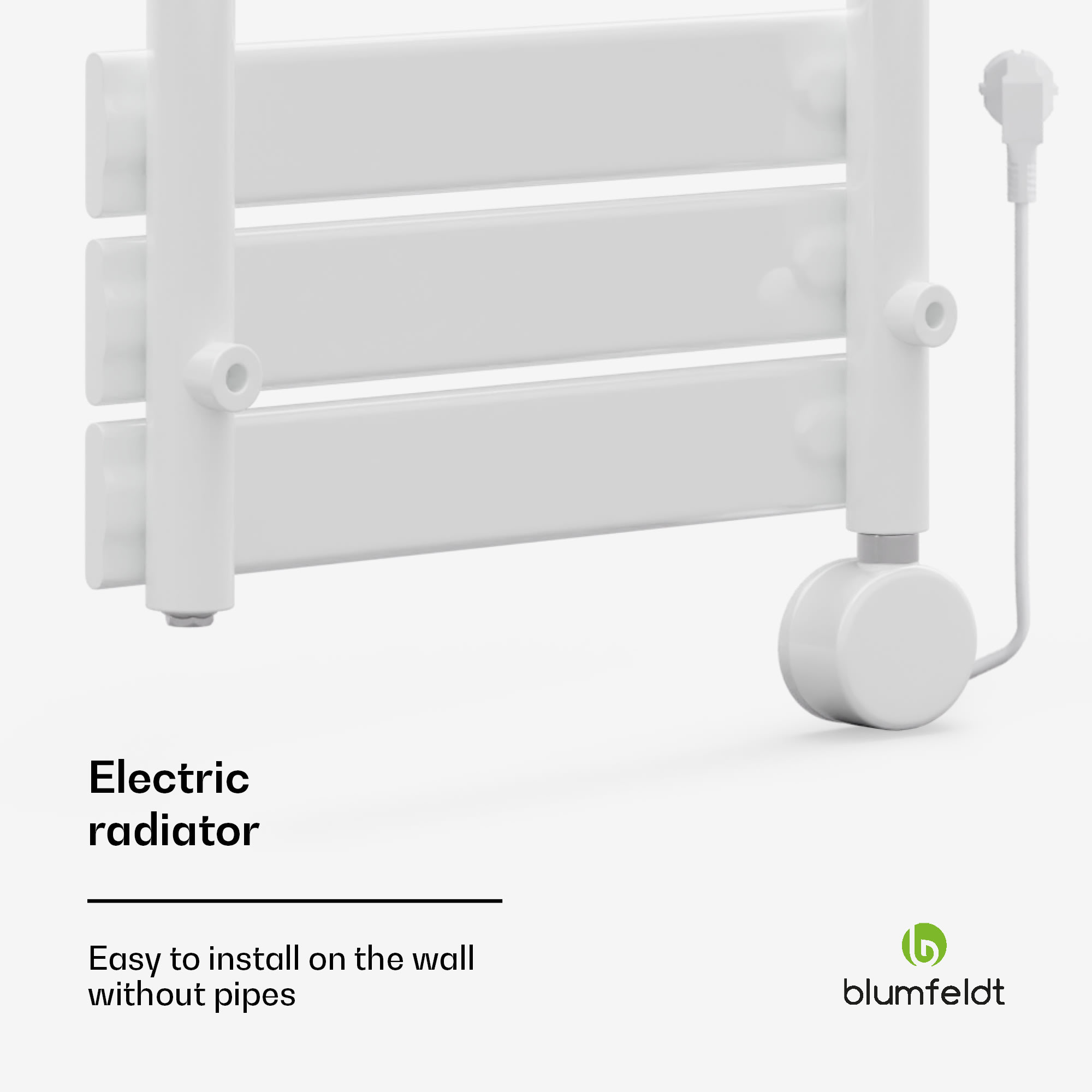 Blumfeldt Fairmont Smart, radiátor, 80 x 45 cm, 600 W – Obrázok 4