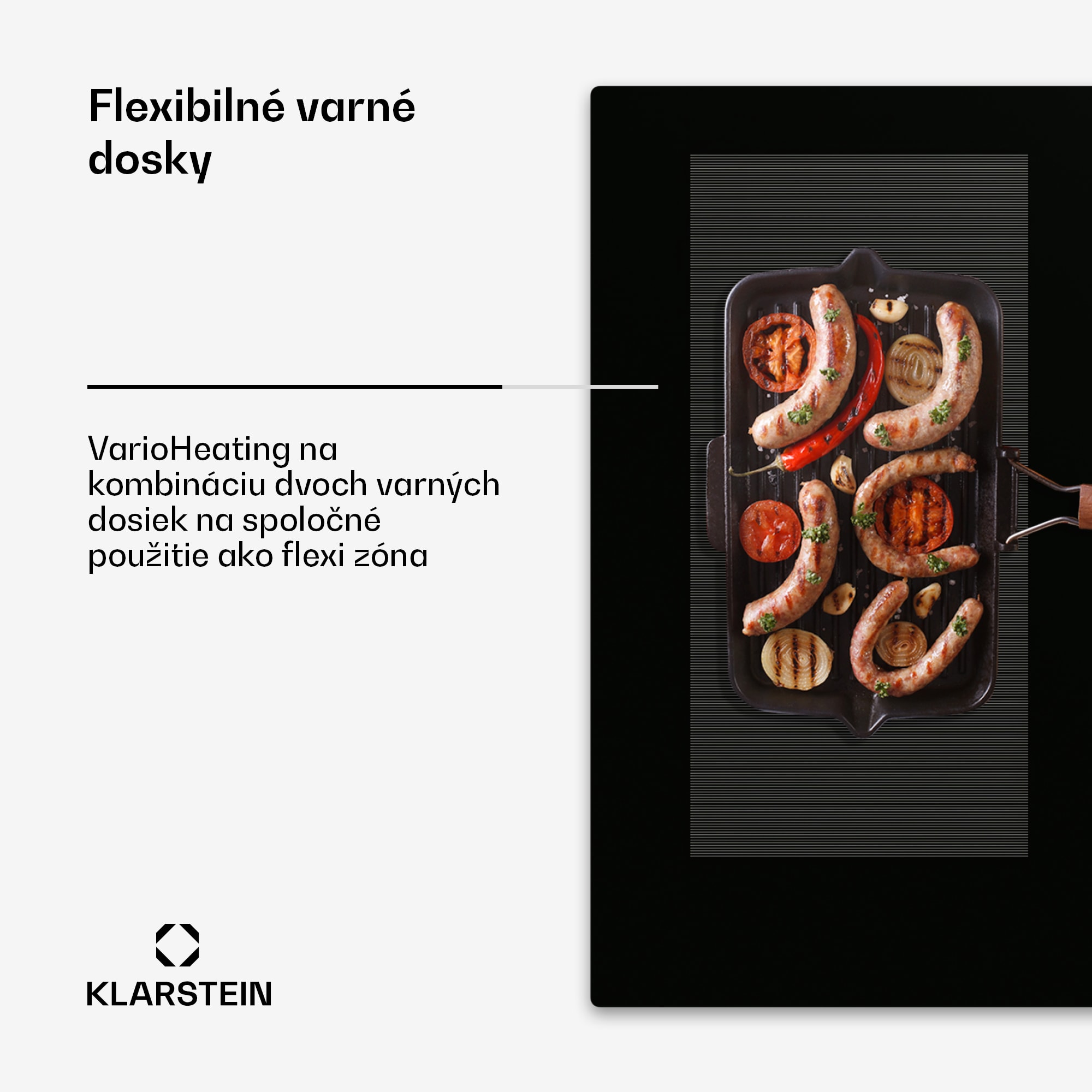 Klarstein Delicatessa 90 Full Flex vstavaná indukčná varná doska 6 zón 10 500 W sebestačná – Obrázok 4