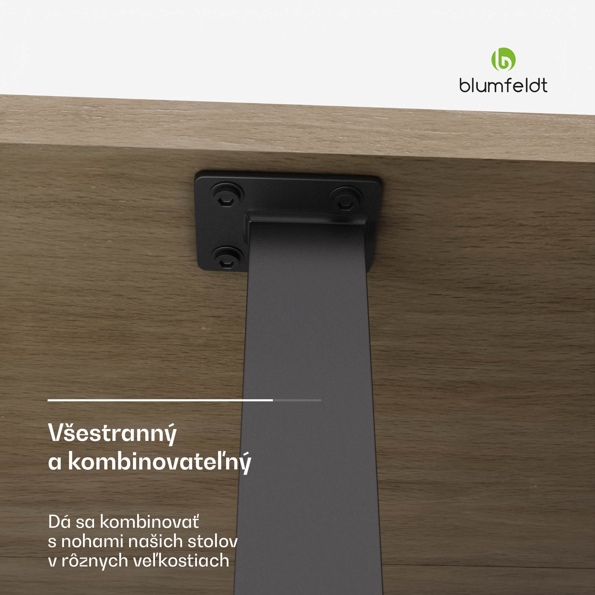 Blumfeldt Bearsdon stolová doska 180 x 90 cm pre kuchyňu a jedáleň, Robustná vrstvená drevotrieska – Obrázok 4