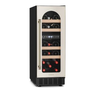 Klarstein Vinovilla Victoria 17 Duo chladnička na víno, 2 chladiace zóny, Dotykové ovládanie, 17 fliaš, 4 police
