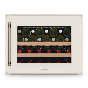 Klarstein Vinsider Victoria 28 chladnička na víno, 28 fliaš, dotyková, UV ochrana, LED, tichá, 2 police