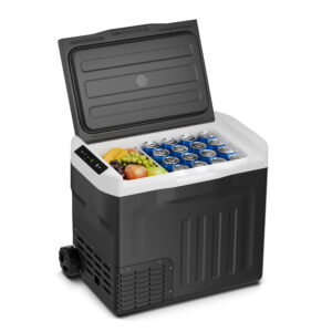 Klarstein PolarForce 40L kompresorový chladiaci box| LCD panel, osvetlenie, off-road, ochrana batérie, 12V/230V