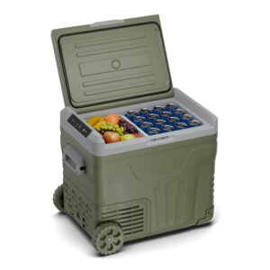 Klarstein PolarForce 50L kompresorový chladiaci box| LCD panel, osvetlenie, off-road, ochrana batérie, 12V/230V