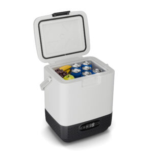 Klarstein SwiftFrost 12L chladiaci box, 12V-24V/230V, do -20 °C, kompresor, 2 úrovne výkonu, LED displej