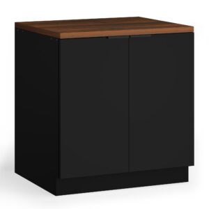 Blumfeldt WoodVista spodná skrinka drezu, Robustná, Soft-Close závesy, Hliníkové rukoväte