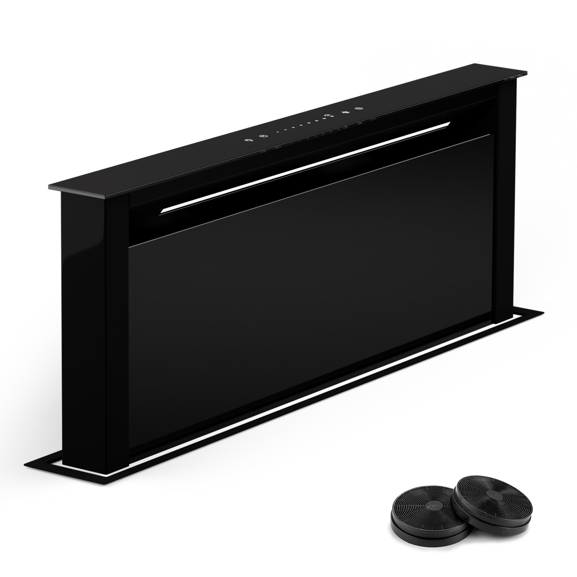 Klarstein Royal Flush Eco 75 digestor 75 cm 650 m³/h EEK A++ vrátane filtrov s aktívnym uhlím