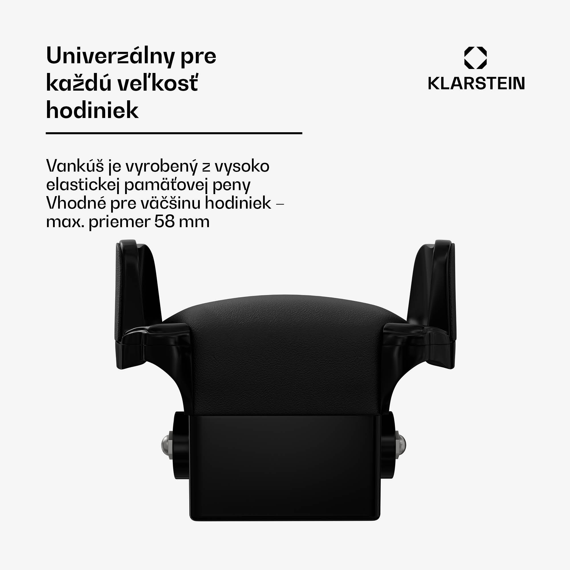 Klarstein TimeSync naťahovač hodiniek, 1 hodinky, 5 režimov, 3 smery, vegánsky, univerzálna veľkosť, tichý – Obrázok 4