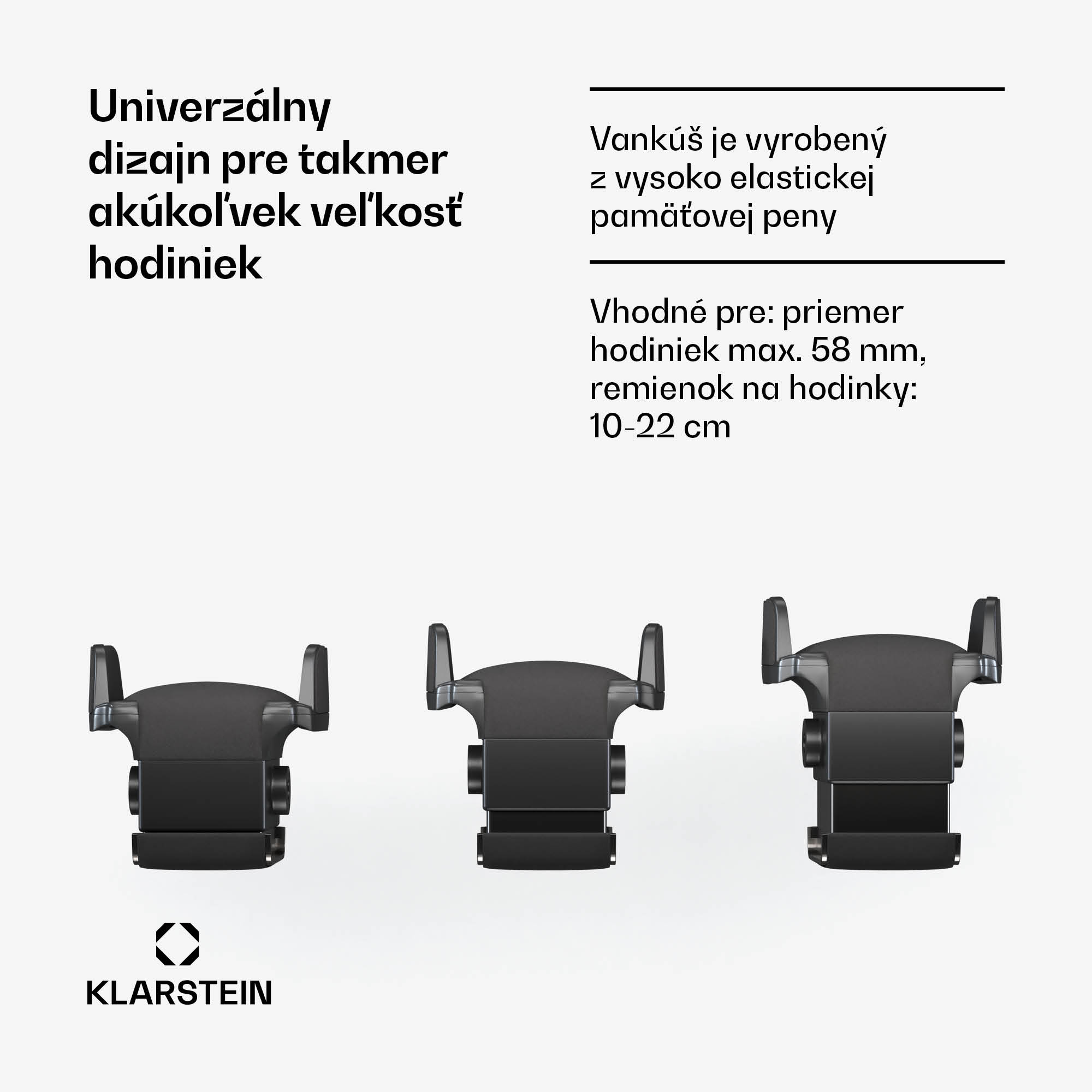 Klarstein LuminousTime naťahovač hodiniek, 2 hodinky, mnoho nastavení, LED, 10 dB – Obrázok 5