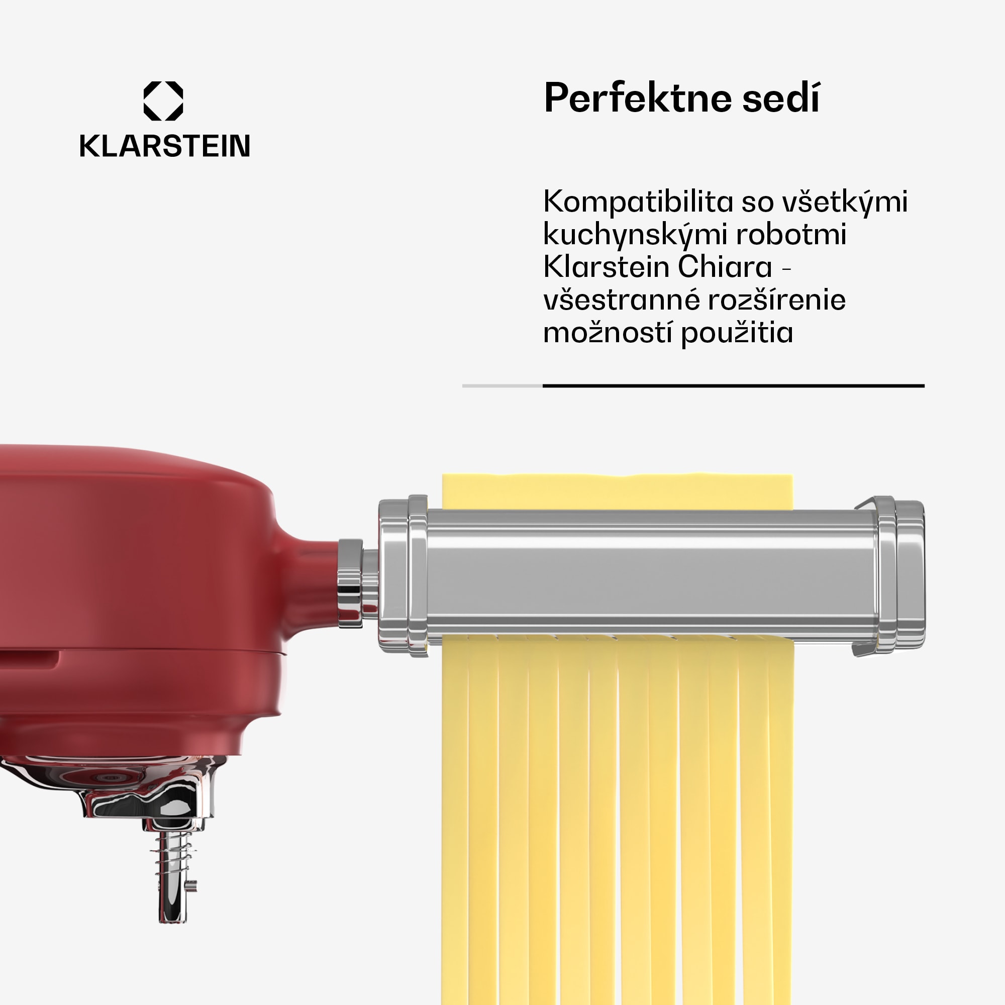Klarstein Nástavec na cestoviny Chiara, funkcia 3 v 1, 8 úrovní, nehrdzavejúca oceľ, kompatibilný – Obrázok 2