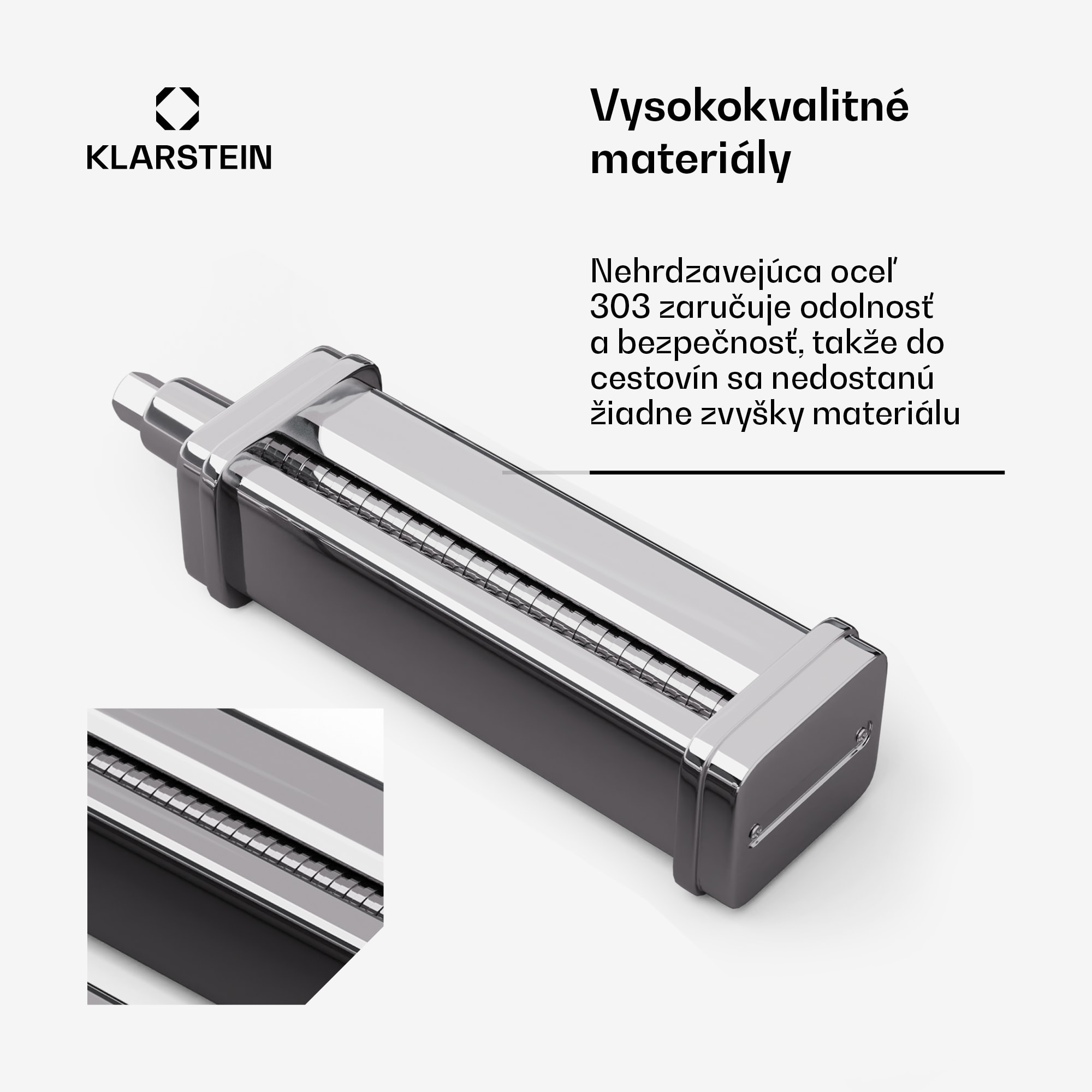 Klarstein Nástavec na cestoviny Chiara, funkcia 3 v 1, 8 úrovní, nehrdzavejúca oceľ, kompatibilný – Obrázok 5