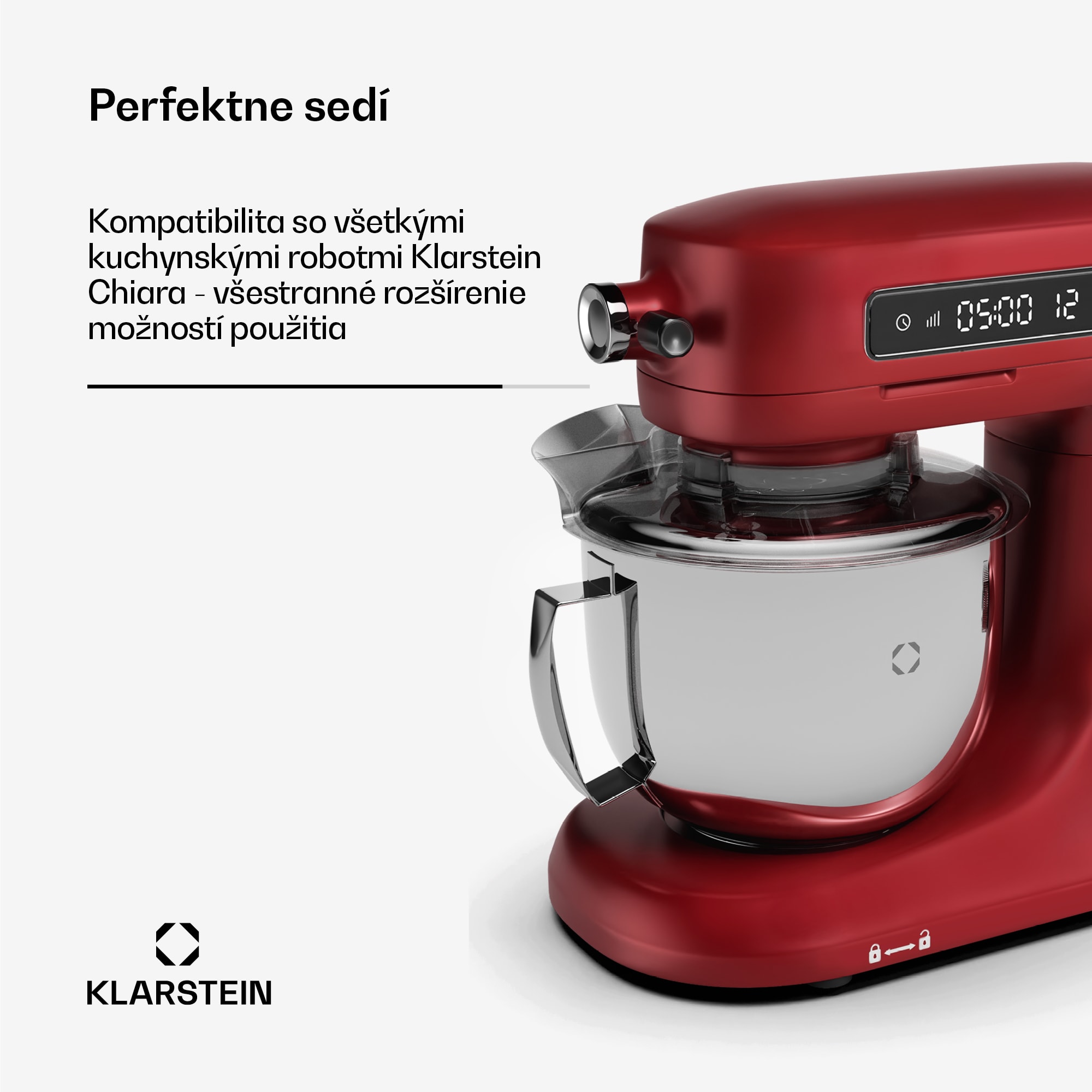 Klarstein Chiara misa z nehrdzavejúcej ocele, 5 l, vhodná do umývačky riadu, ergonomická rukoväť, kompatibilná, nehrdzavejúca – Obrázok 3